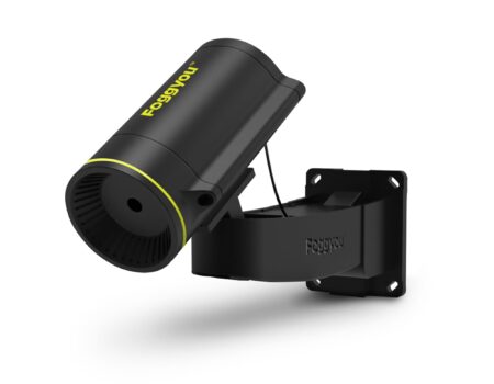 Foggyou fog cannon for store security. Alarm system and break in deterrent.